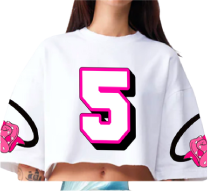 Flare Crop T-Shirt
