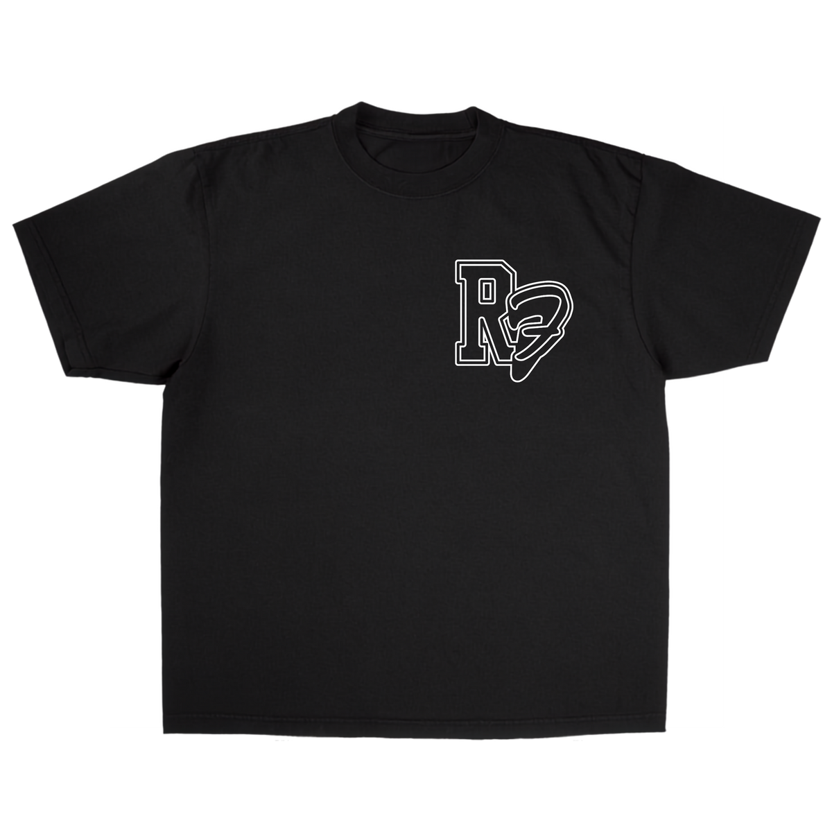 RF ROSEY TEE [BLACK]
