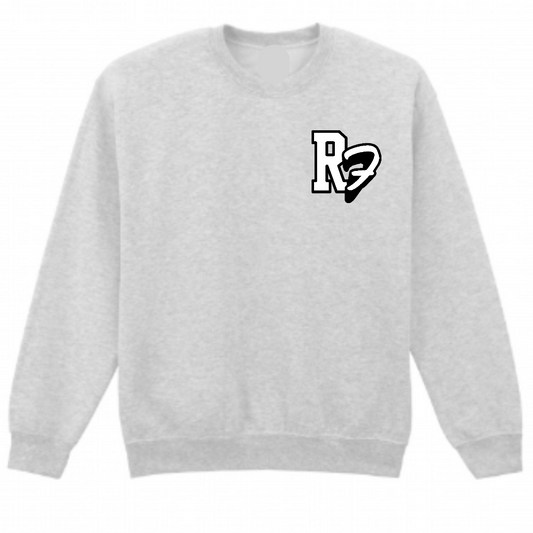 ROSE FAM LOGO CREW [GREY]
